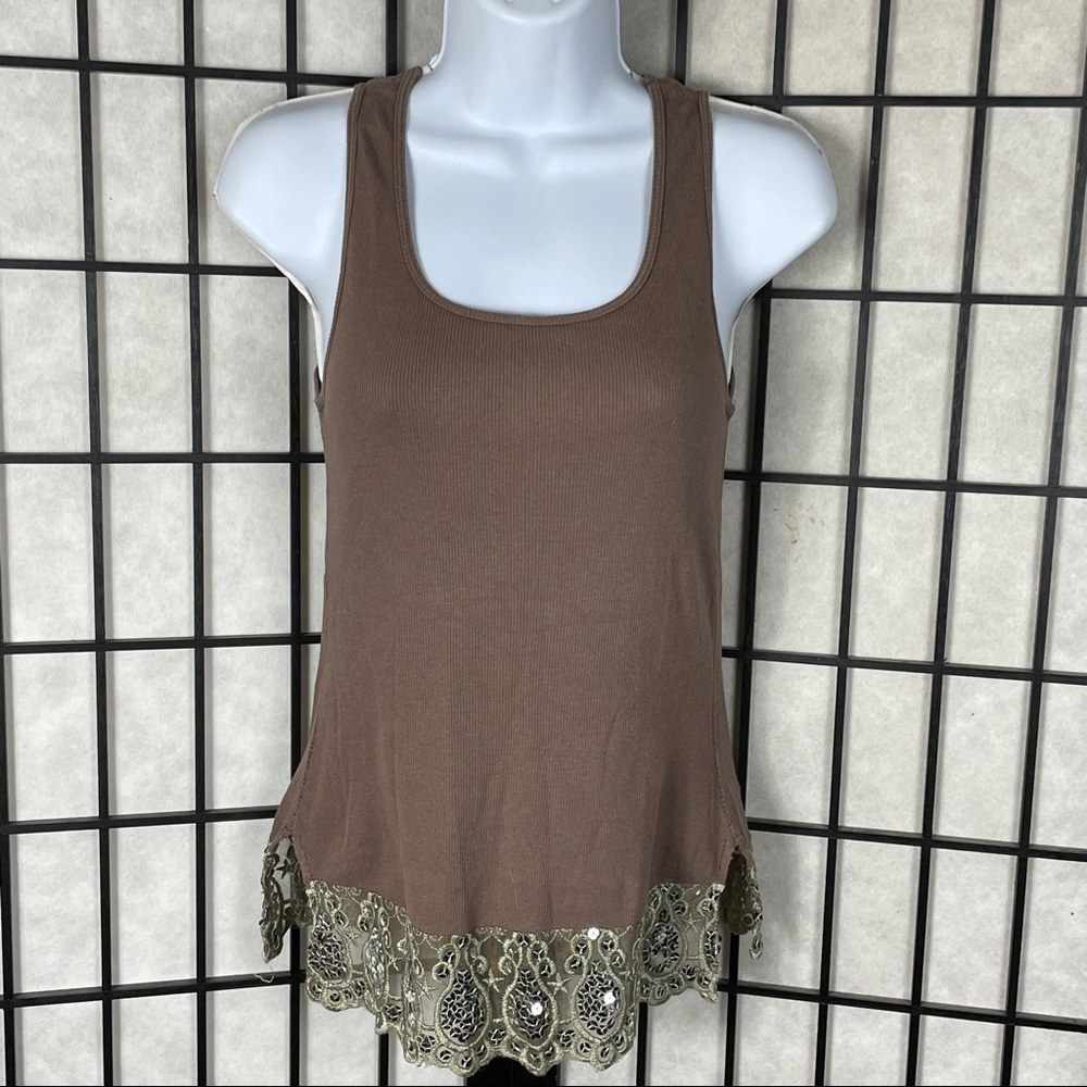 Licorice ladies tank top size medium